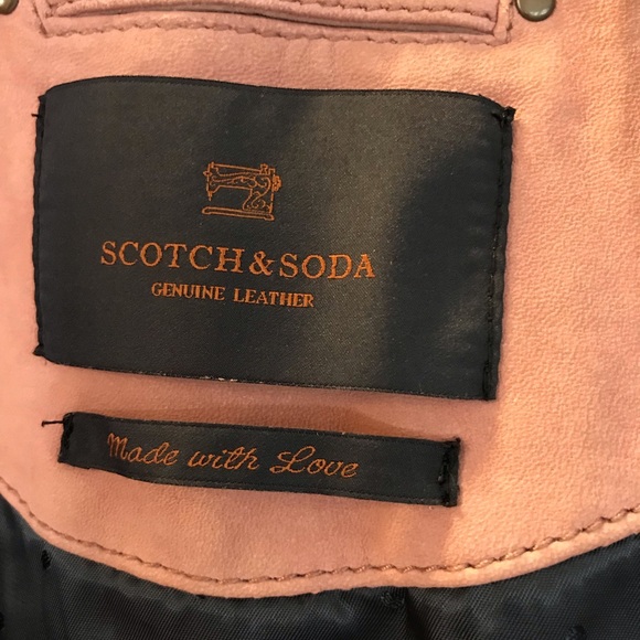 Mens Suede Scotch & Soda Jacket - Picture 3 of 6